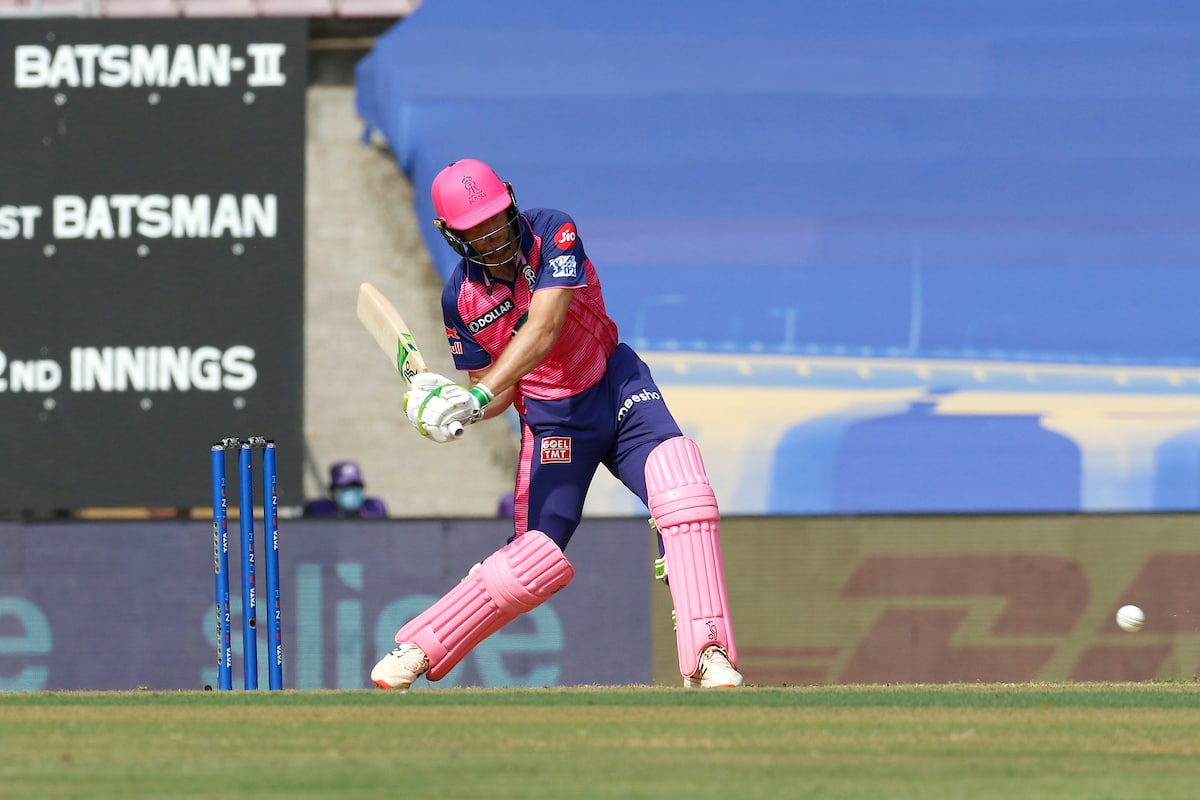 Jos Buttler scored a century against Mumbai