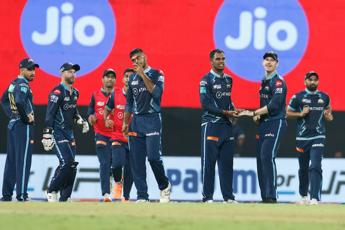 Gujarat Titans won by 37 runs vs RR