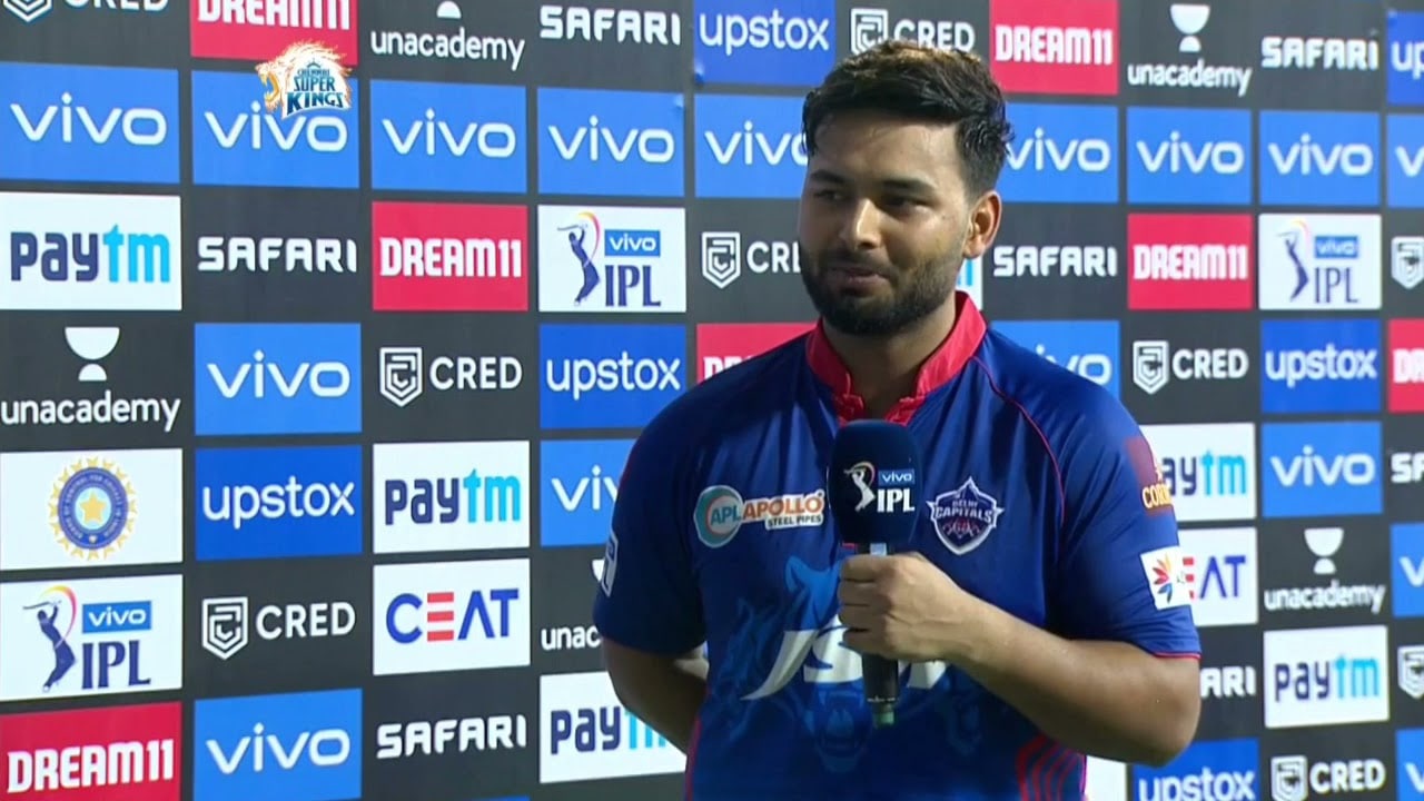 Rishabh Pant post match presentation