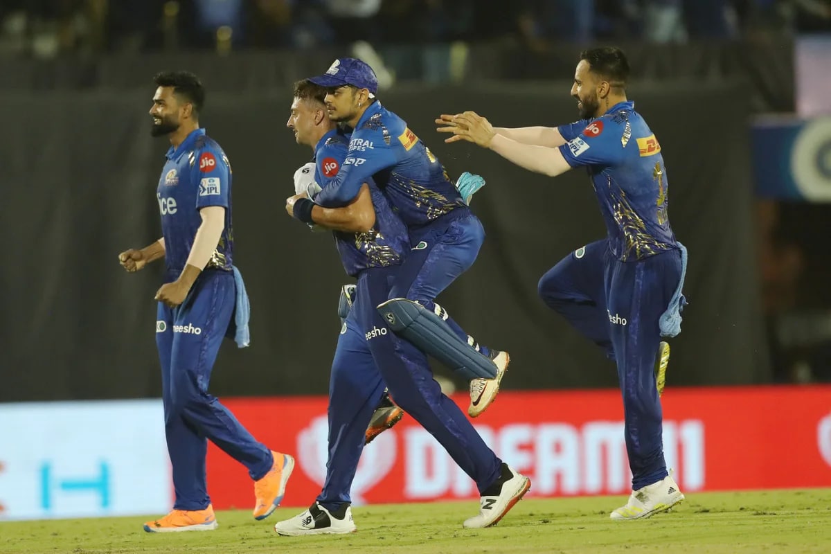 Mumbai Indians turned the match in the last 2 overs