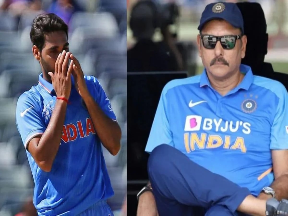 ravi shastri said bhuvneshwar kumar lost his 50 red ball wicket beacuse of his poor fitness