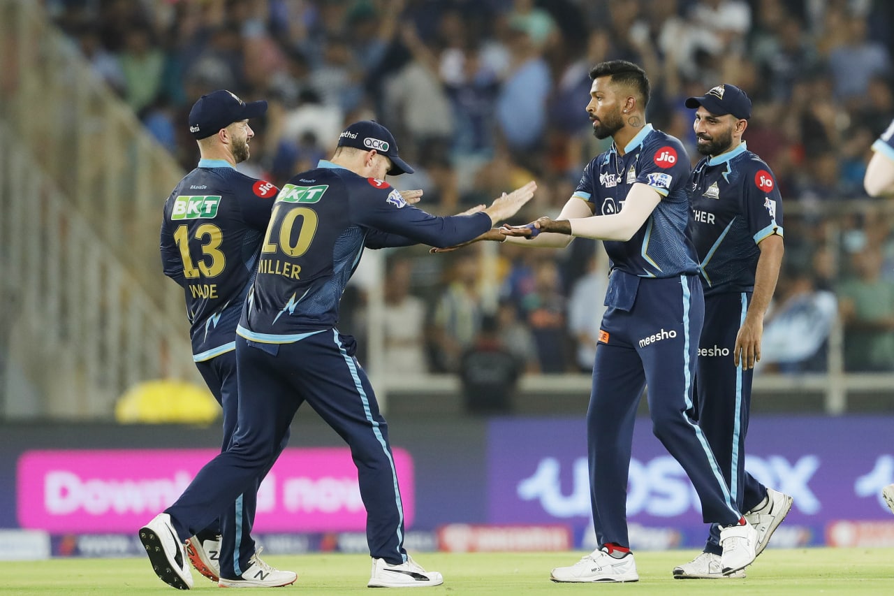 Gujarat Titans won by 7 wickets Against RR in IPL 2022 Final