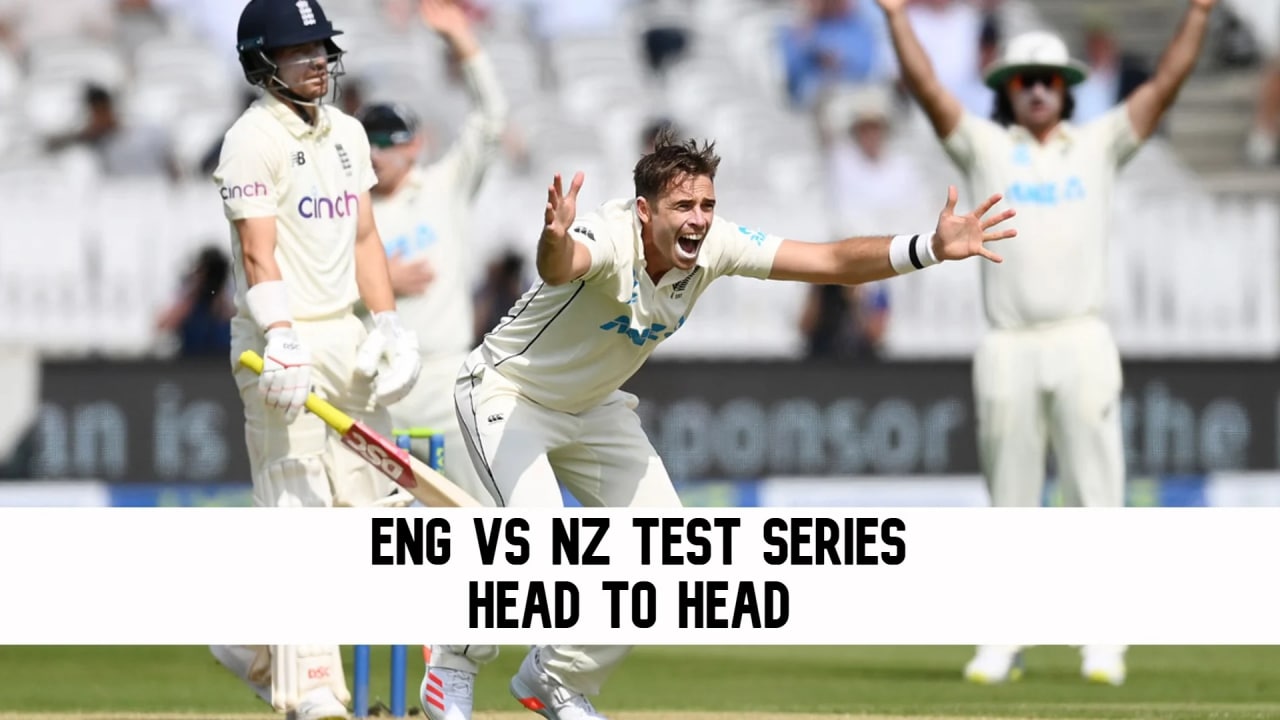eng vs nz head to head in test