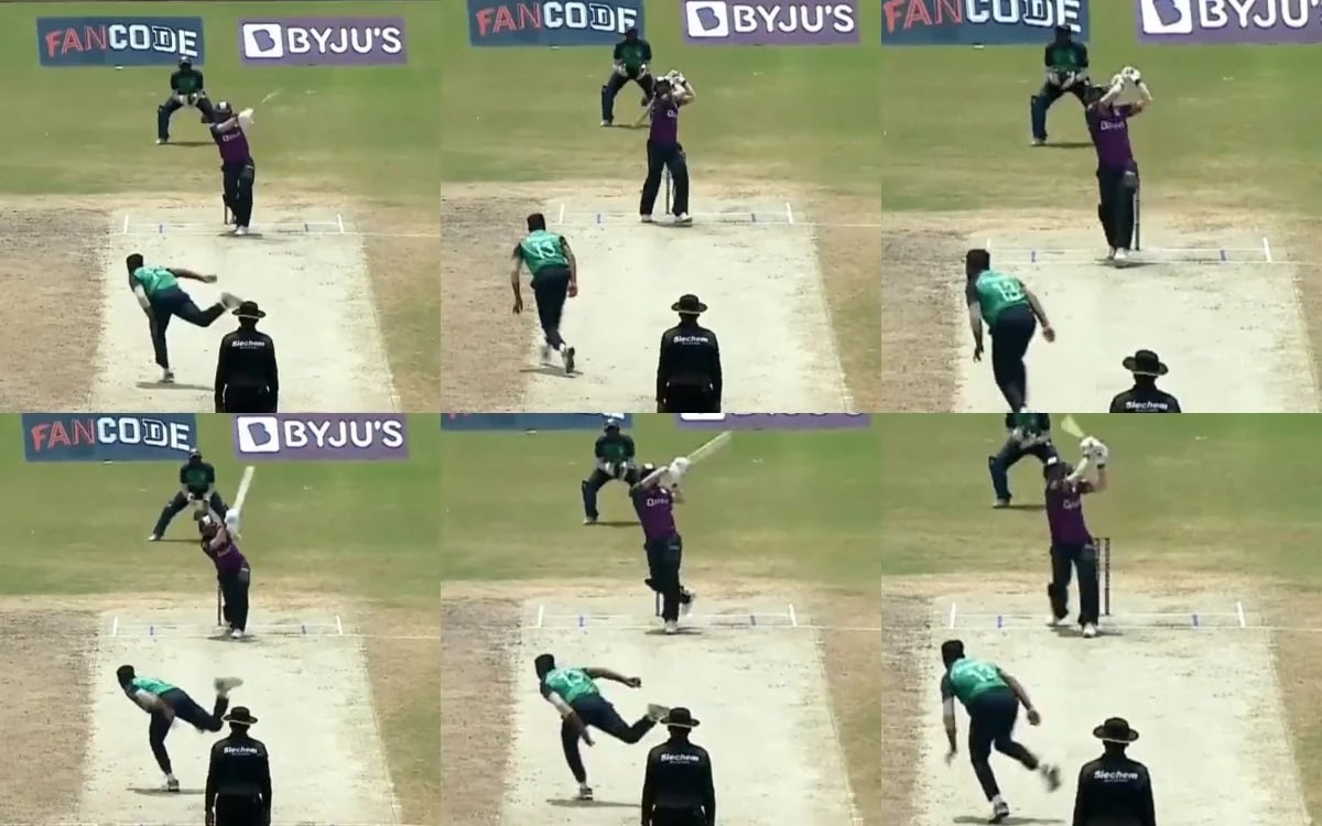 Krishna Pandey hit 6 sixes in 6 balls