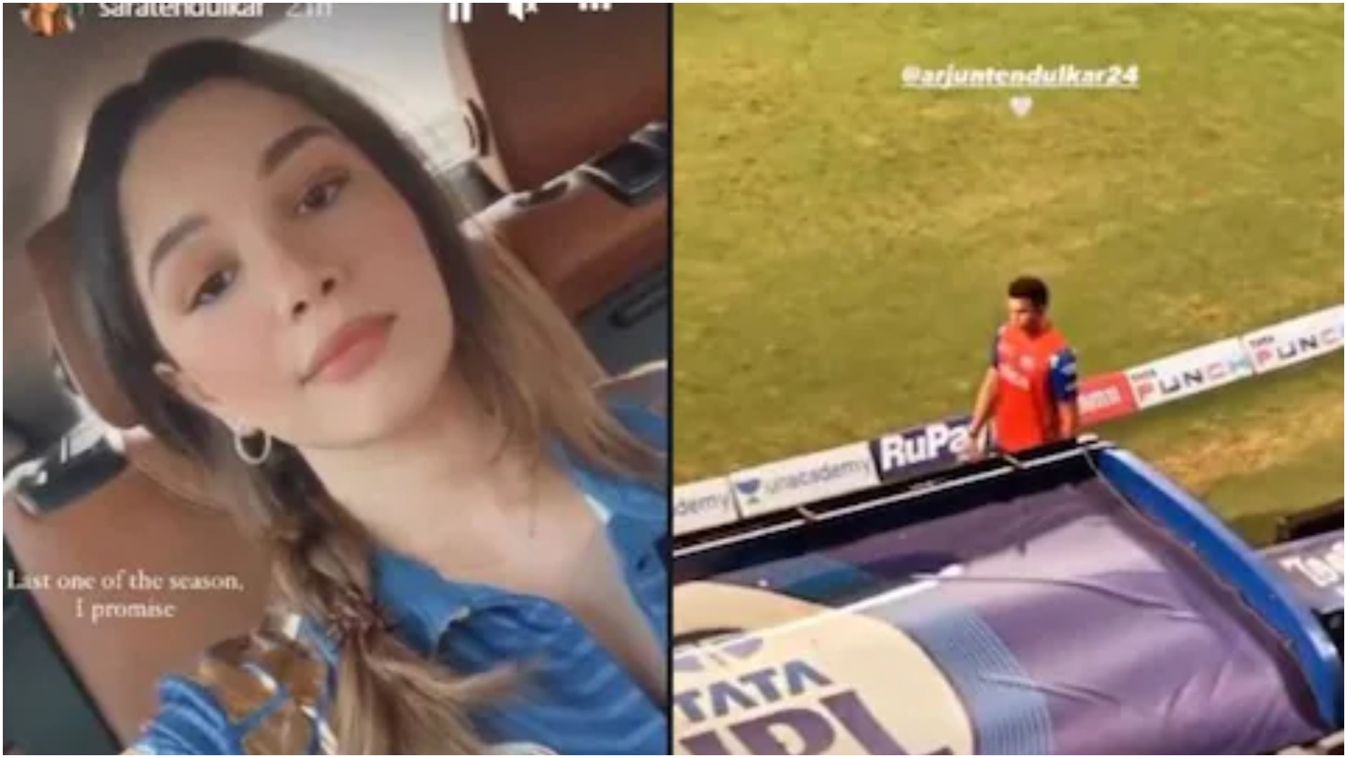 sara tendulkar shares a emotional video for arjun tendulkar