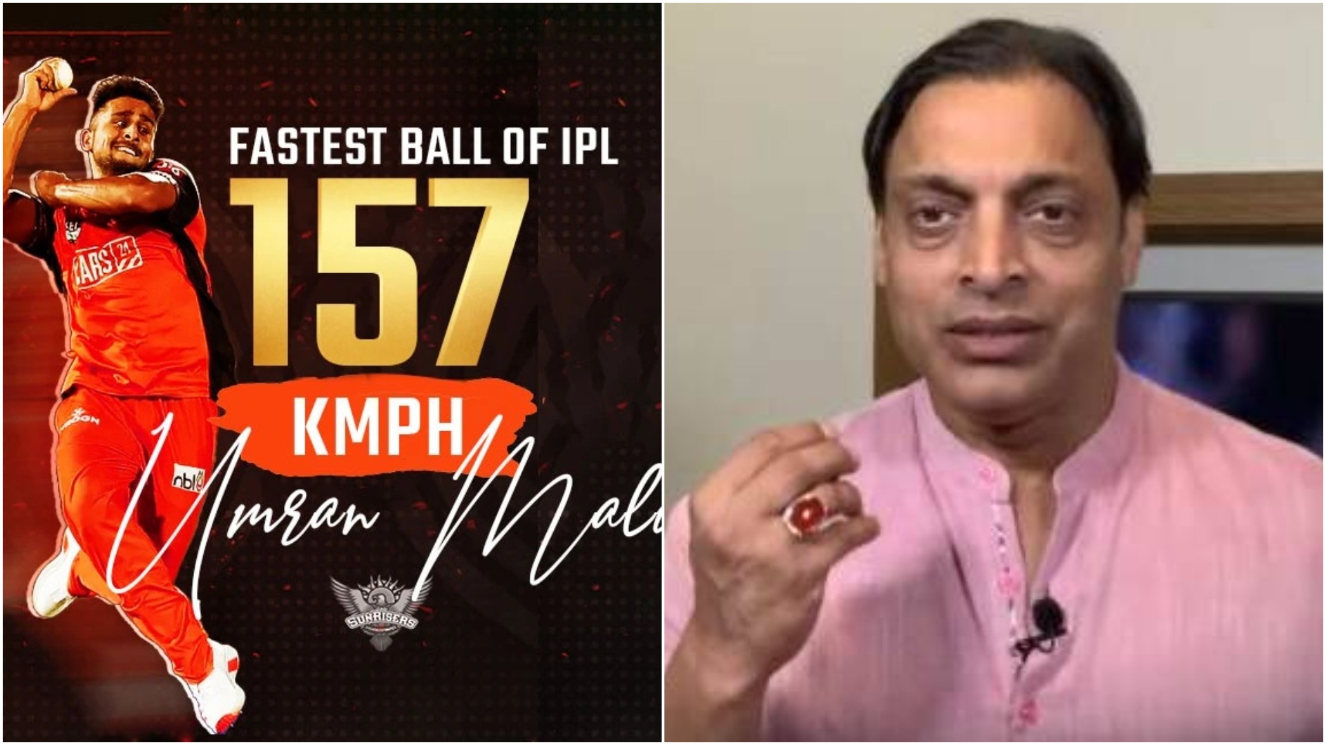 '155 KM से गेंदबाजी करना पाकिस्तान में आम बात है' Umran Malik की रफ्तार पर आया अख्तर का बड़ा बयान