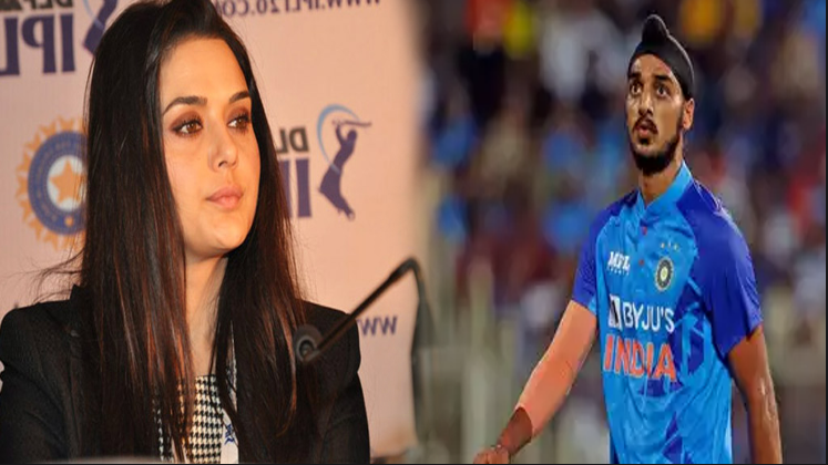 Preity zinta congratulated Arshdeep Singh