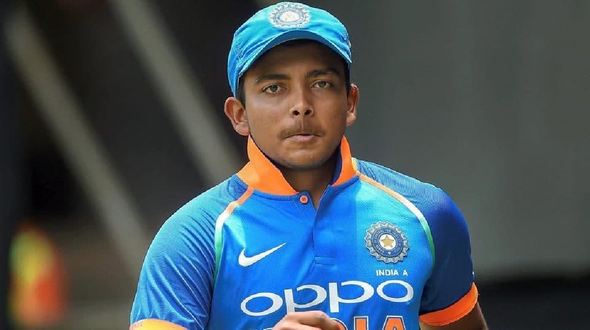 prithvi shaw-career