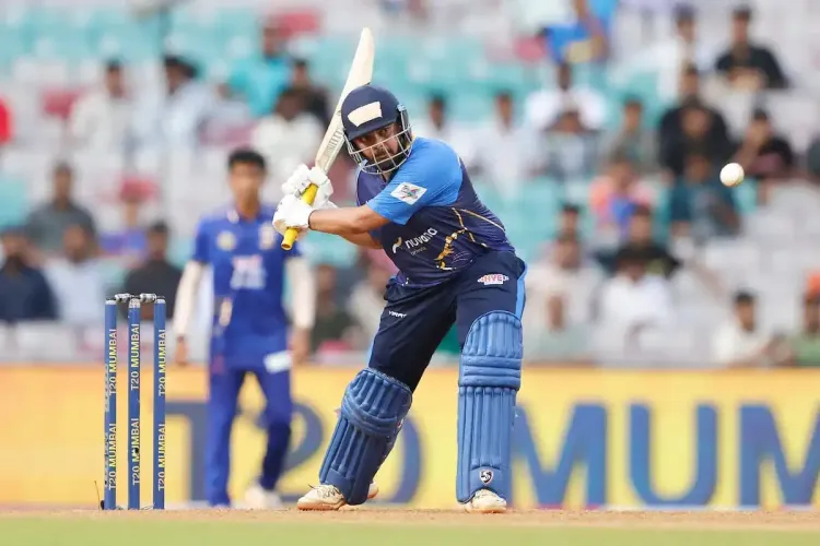 Prithvi Shaw Mumbai T20 League 2025