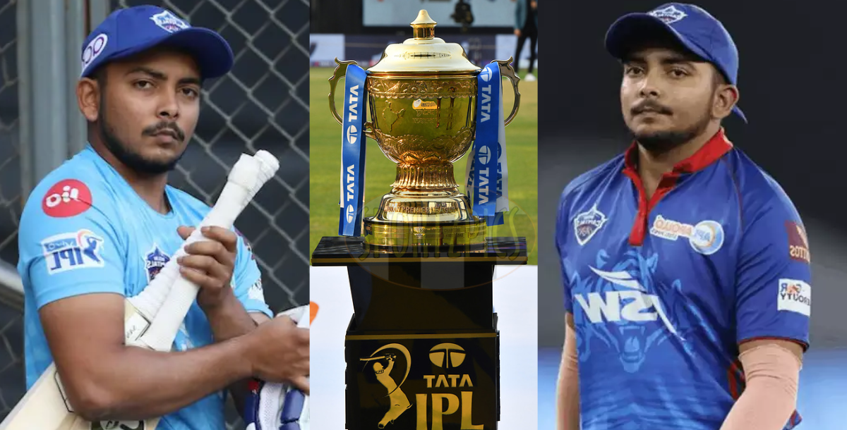prithvi shaw retained by delhi capitals in IPL 2024