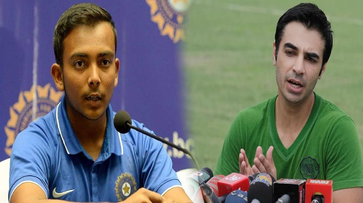 prithvi shaw-salman butt