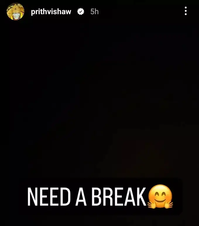 Prithvi Shaw Prithvi Shaw