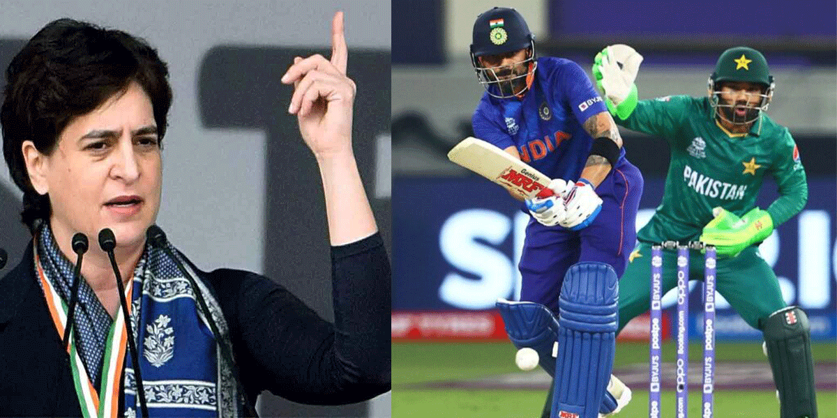'जी जान लगाकर खेलो और जीतकर...', IND vs PAK मैच से पहले प्रियंका गांधी ने टीम इंडिया में भरा जोश, दी...