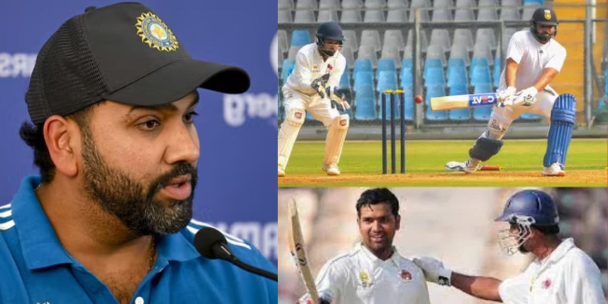 Will Rohit Sharma play in Ranji Trophy or not he taken decision after announce Champions Trophy 2025...