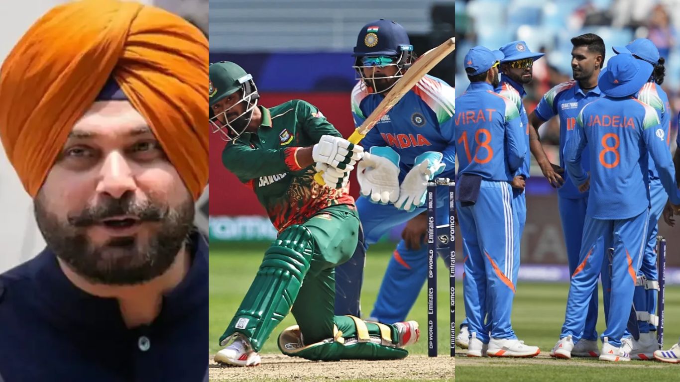 Navjot Singh Sidhu, team india, ind vs ban, champions trophy 2025