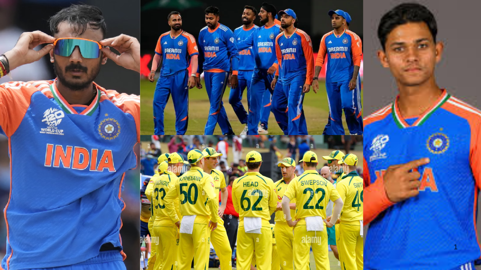ऑस्ट्रेलिया से 5 टी20 खेलने के लिए Team India घोषित, यशस्वी जायसवाल बने कप्तान, तो अक्षर पटेल उपकप्त...