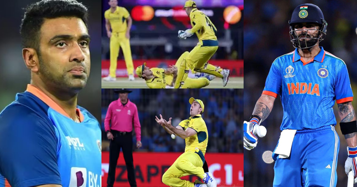 r ashwin gave statement on virat kohli catch drop in ind vs aus match at world cup 2023