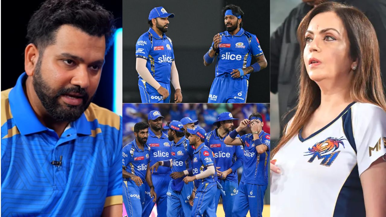rohit sharma gave shocking statement about team mi