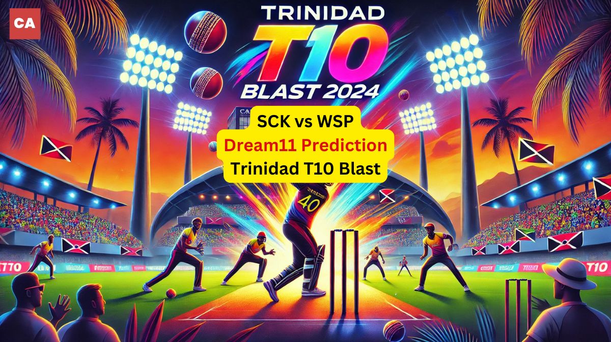 SCK vs WSP Trinidad T10 Blast