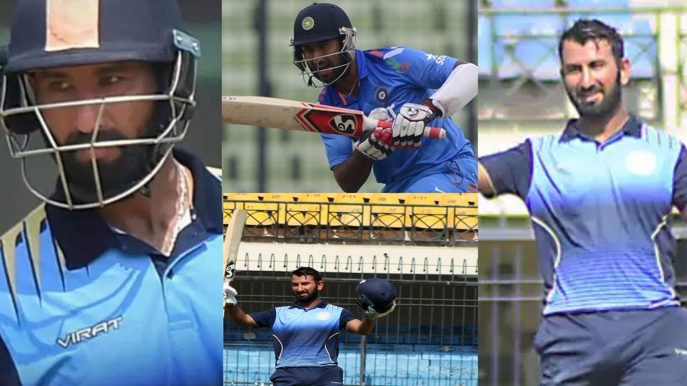 Cheteshwar Pujara , syed mushtaq ali , Travis Head
