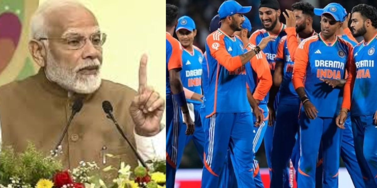 Pooja Vastrakar , PM Modi , Team India , ind vs pak