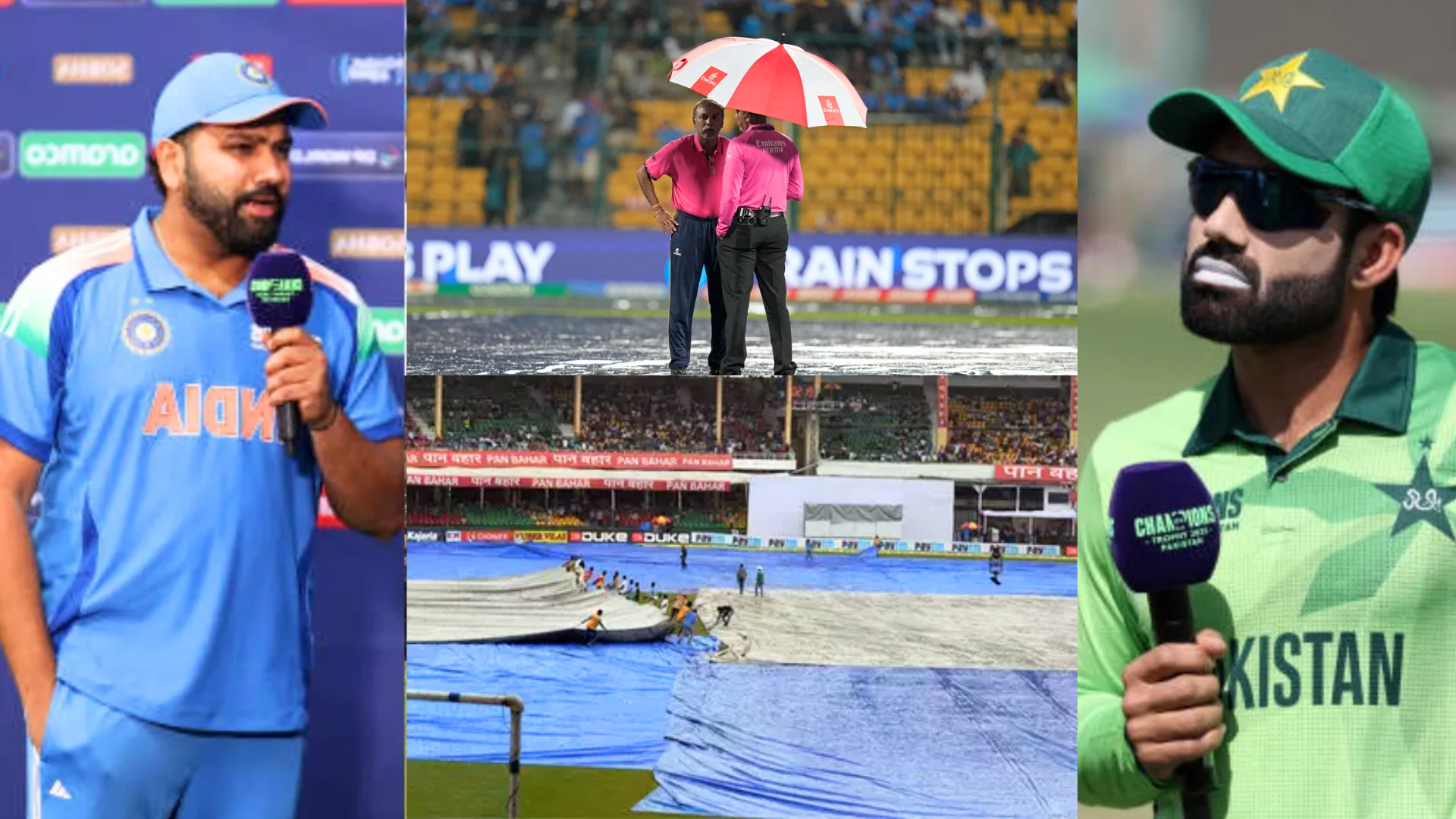 IND vs PAK मैच में बारिश डालेगी खलल, यहां जाने रविवार को कैसा रहेगा दुबई में मौसम और पिच का हाल ? 