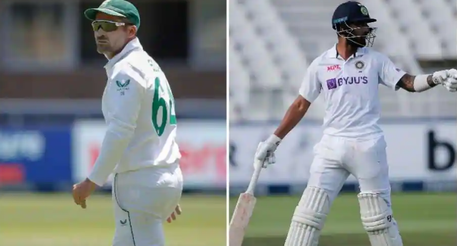 Dean elgar and KL Rahul