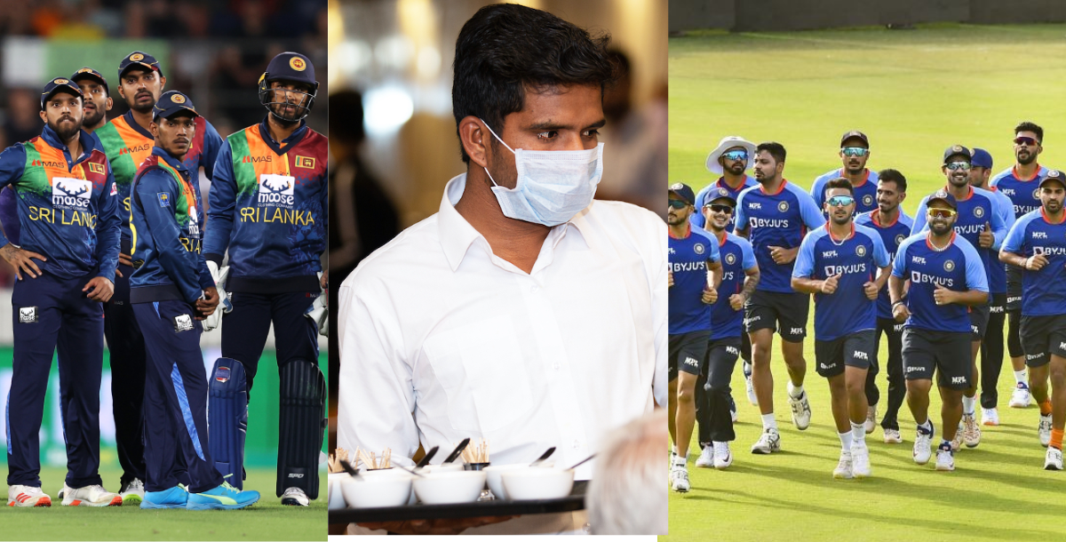 ranchi cricketer ritesh kumar is working with sri lanka cricket team in odi world cup 2023 as net bo...