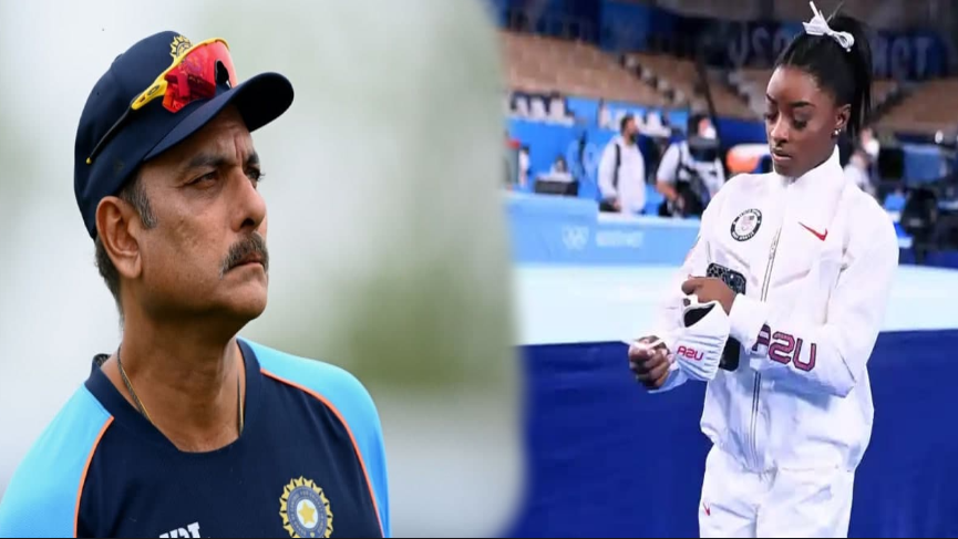 Ravi Shastri-Simone Biles