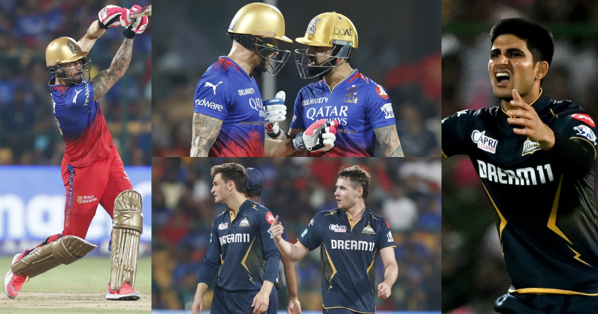 RCB vs GT: 6 ओवर में गरजे विराट-फाफ, फिर 148 के रनचेज में RCB के फूले हाथ-पांव, शुभमन की इस बेवकूफी...