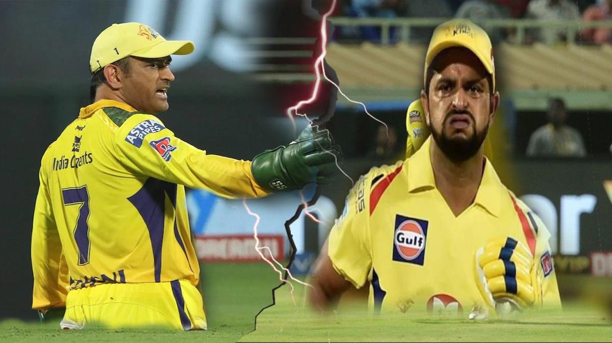 rift between Dhoni and Suresh Raina-IPL 2022