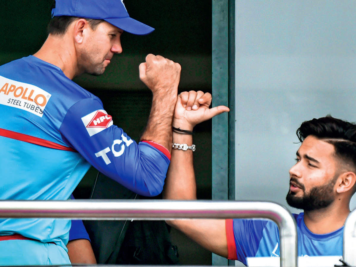rishabh pant and ricky ponting