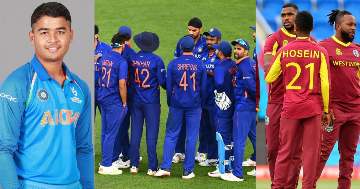 riyan parag got entry in duleep trophy 2023 before west indies tour