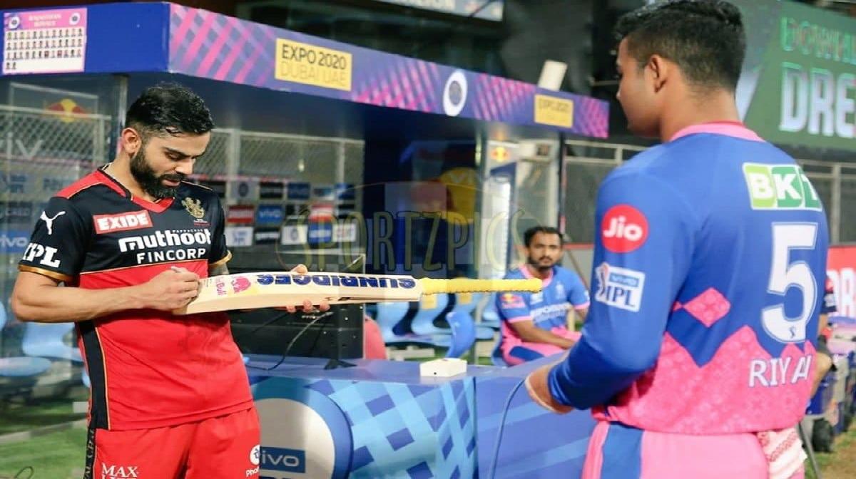 riyan parag-virat kohli
