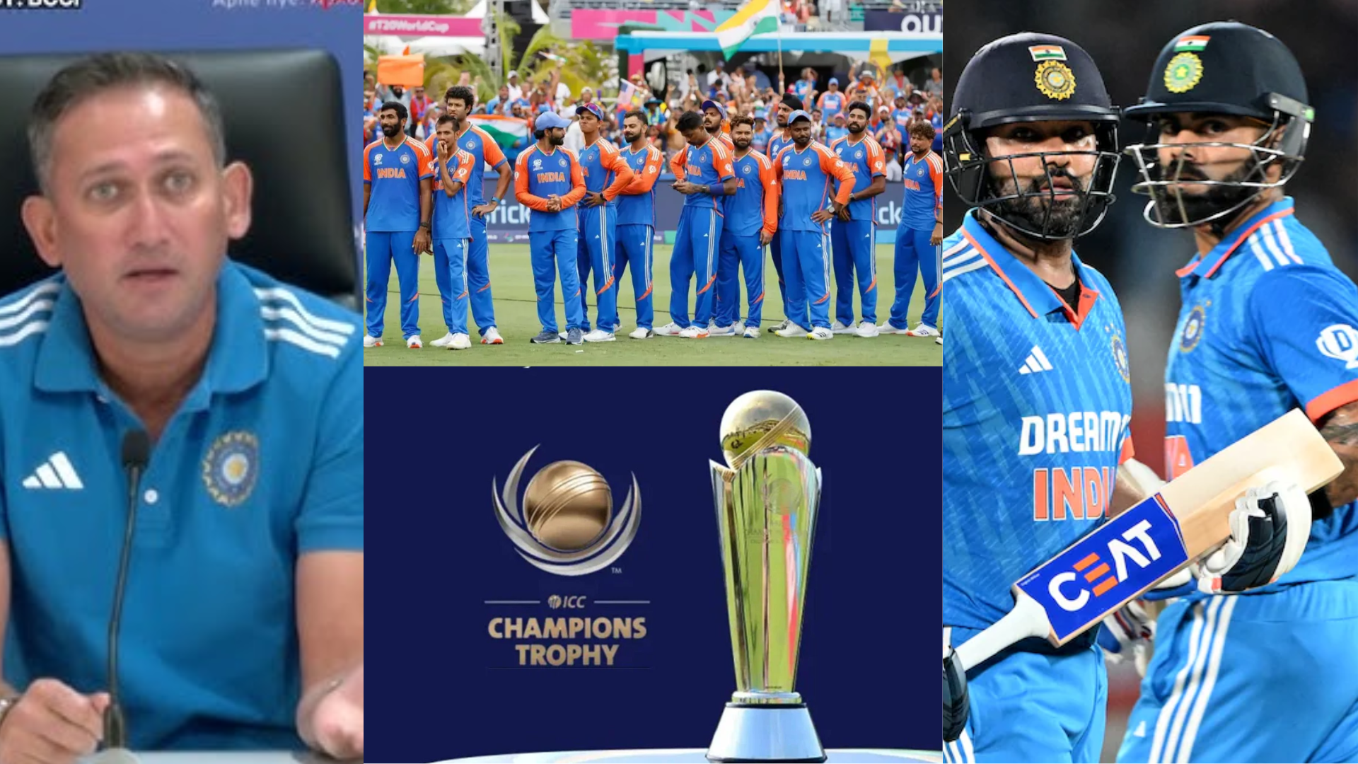 Champions Trophy 2025  के लिए दुबई जाने के लिए तैयार हैं ये 15 भारतीय खिलाड़ी, रोहित, कोहली, हार्दिक,...