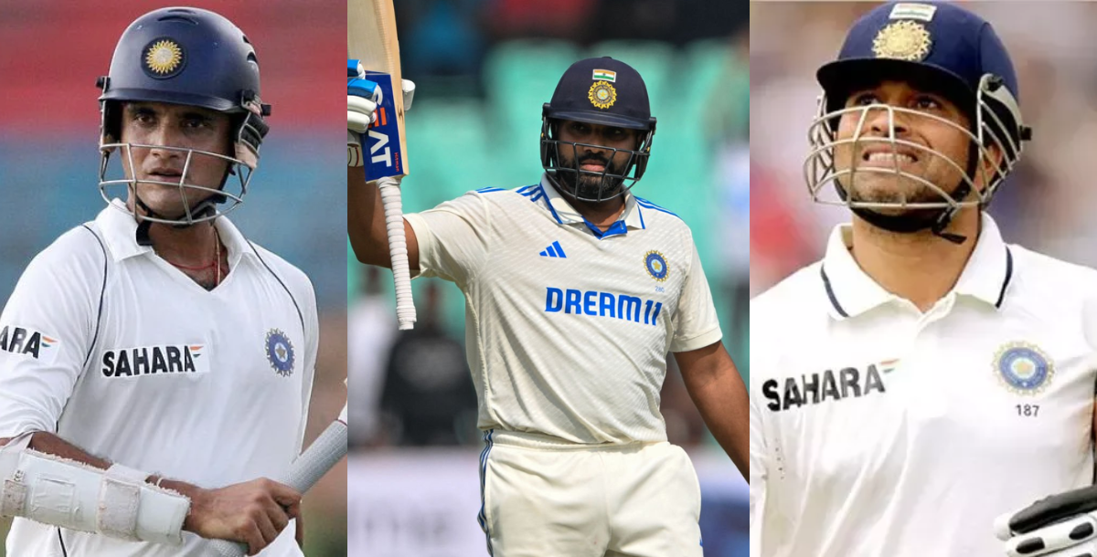 rohit sharma break sourav ganguly sachin tendulkar record after hit 11th century in ind vs eng 3rd t...