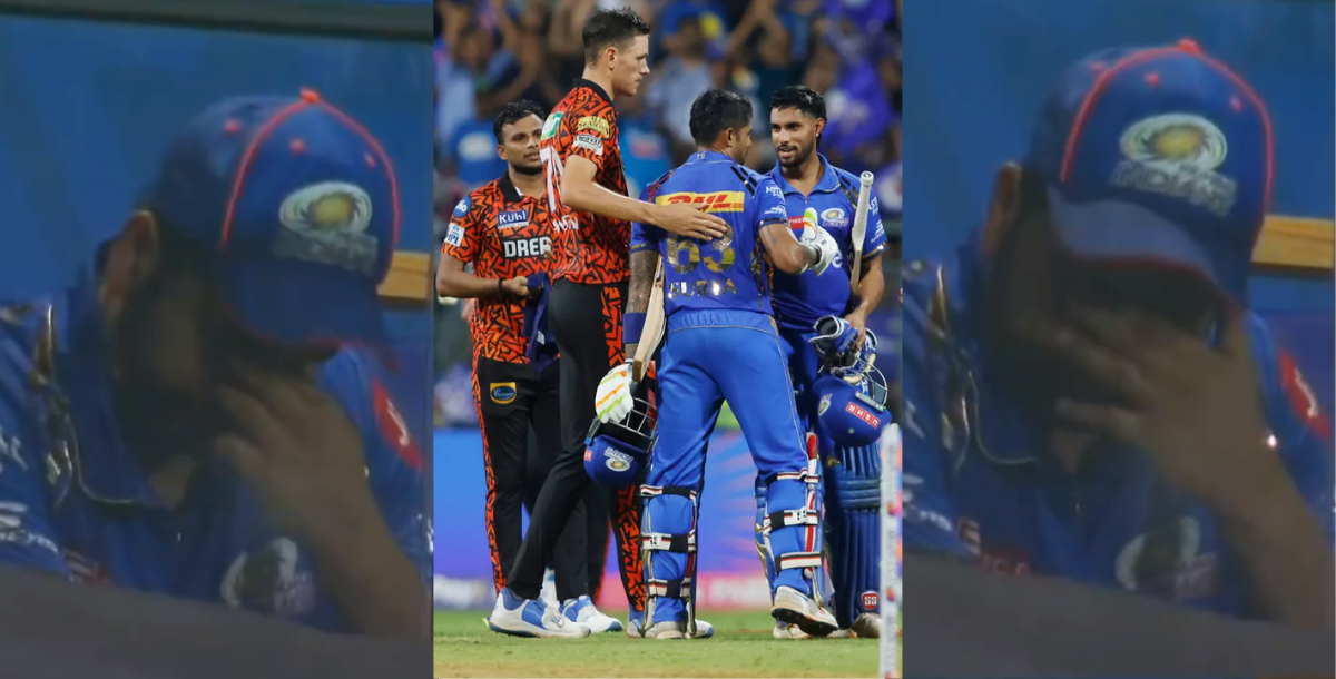 rohit sharma emotional video goes viral after mumbai indians beat srh