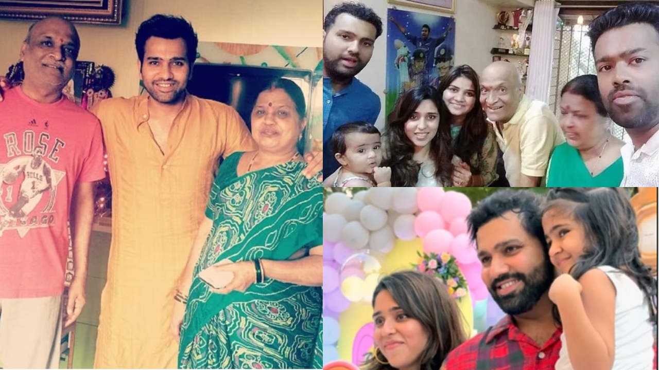 Rohit Sharma Family