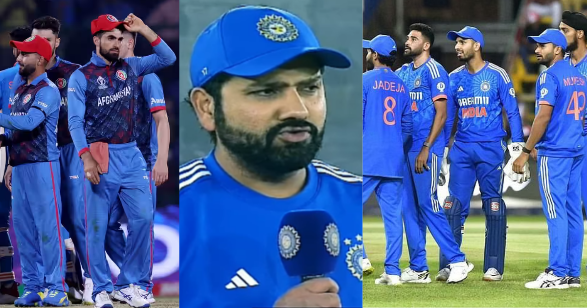 rohit sharma forgot kuldeep yadav name before toss in ind vs afg 1st t20 match