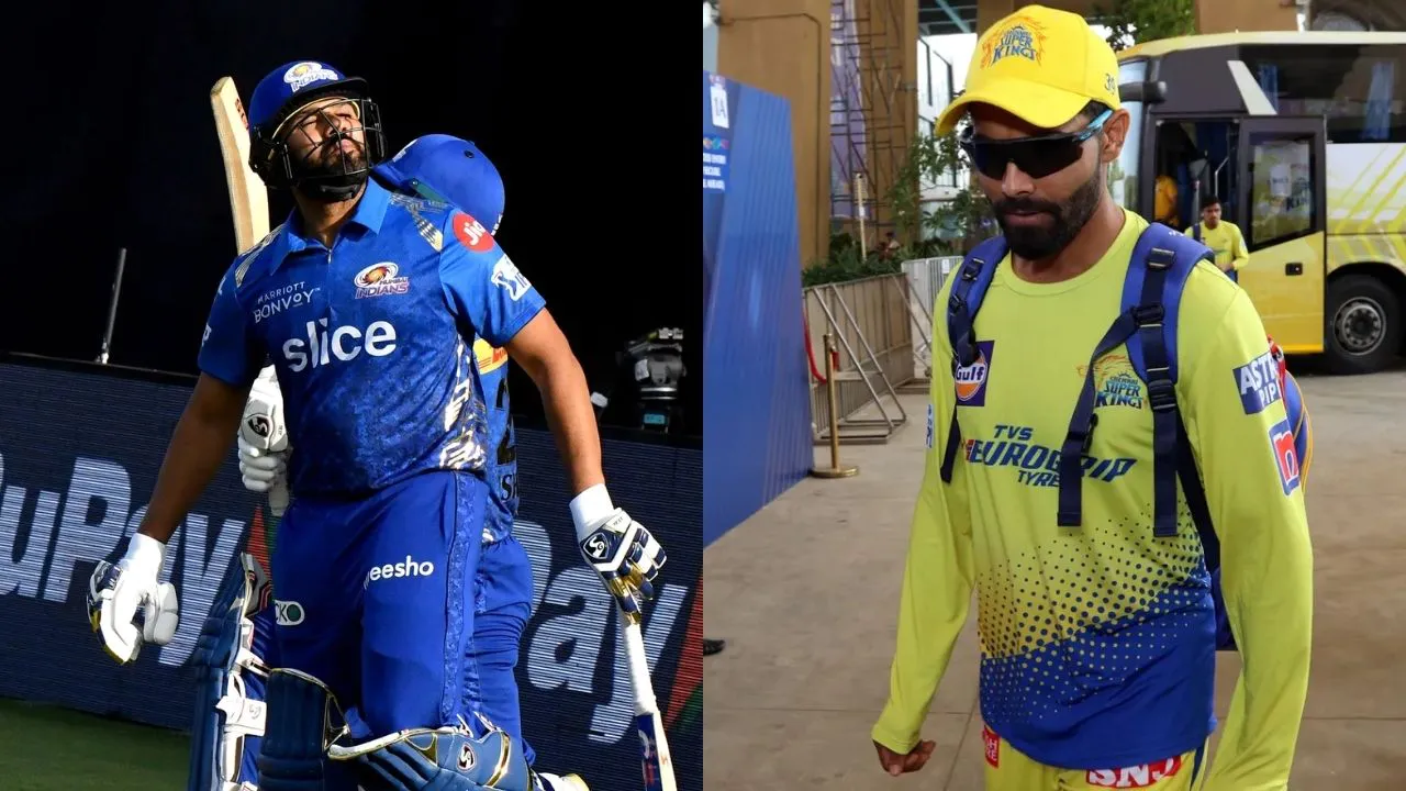 Rohit Sharma-Ravindra Jadeja-IPL 2022