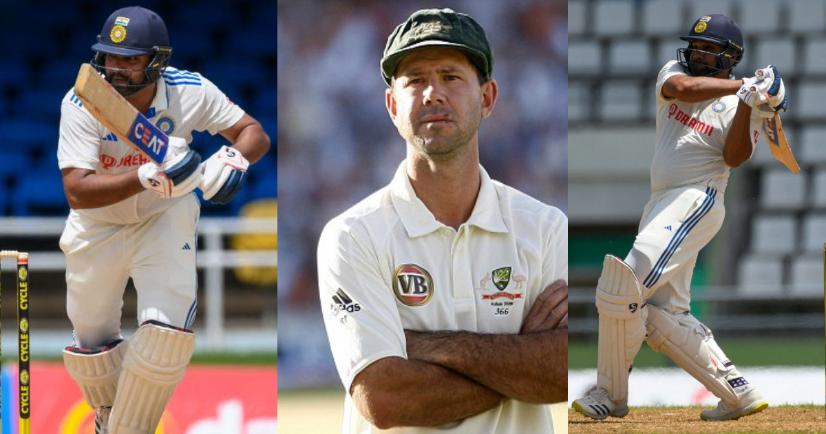 rohit sharma smashed 74 sixes in test cricket and break ricky ponting record