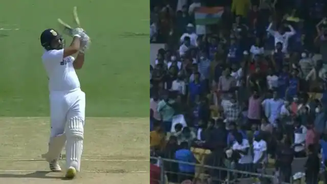 Rohit Sharma fractured cricket fan nose with his six
