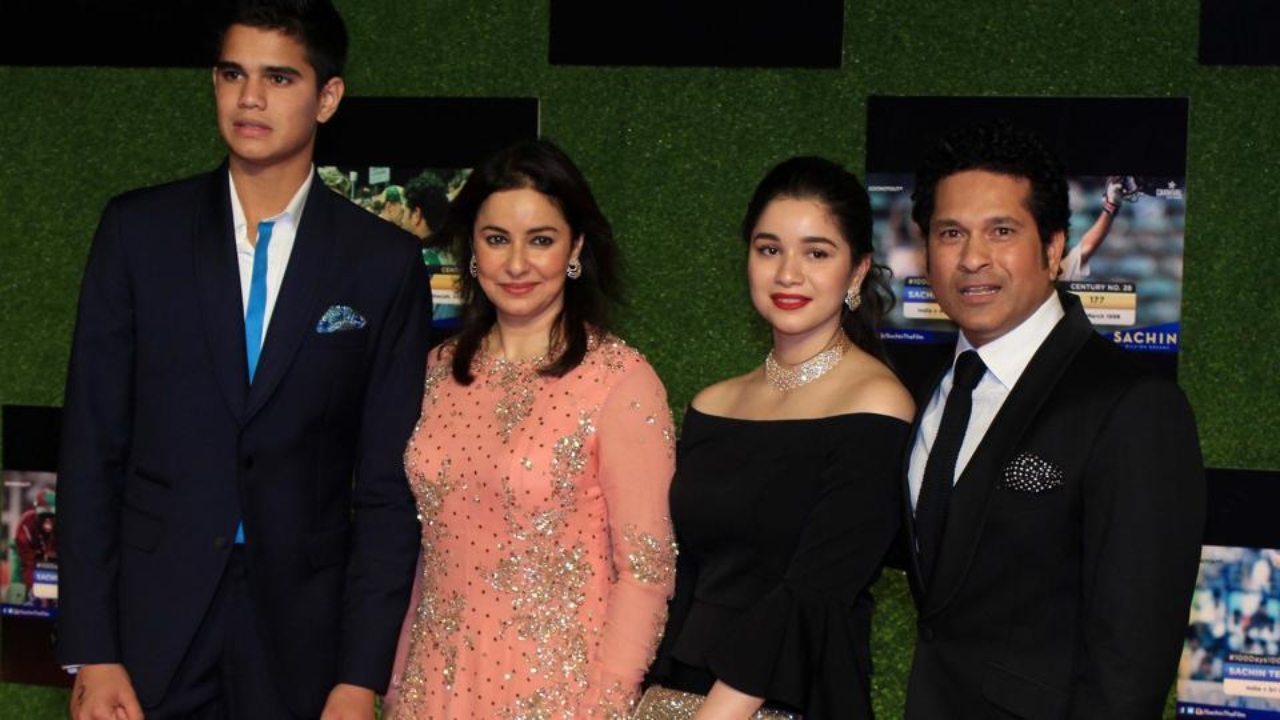 Sachin Tendulkar Family