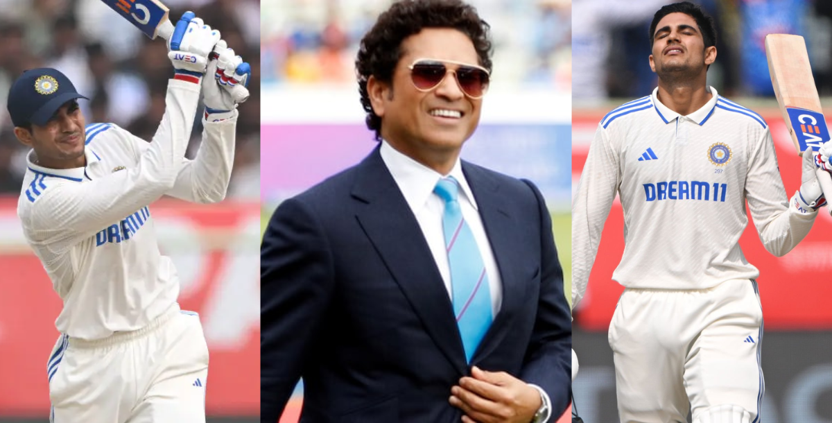 sachin tendulkar praised shubman gill for scoring a century in the ind vs eng 2nd test against engla...