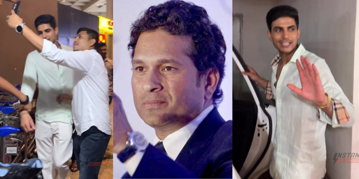 sachins future son in law shubhman gill showed attitude to fans