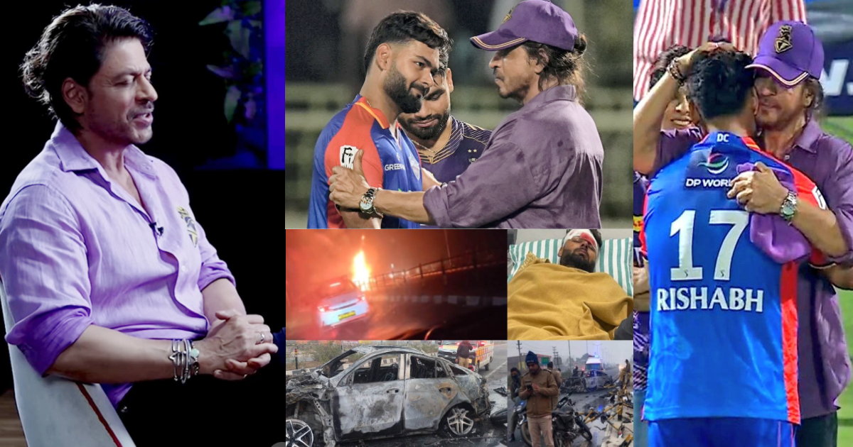 shah rukh-khan-given-big-reaction-on-rishabh-pant-accident video-viral