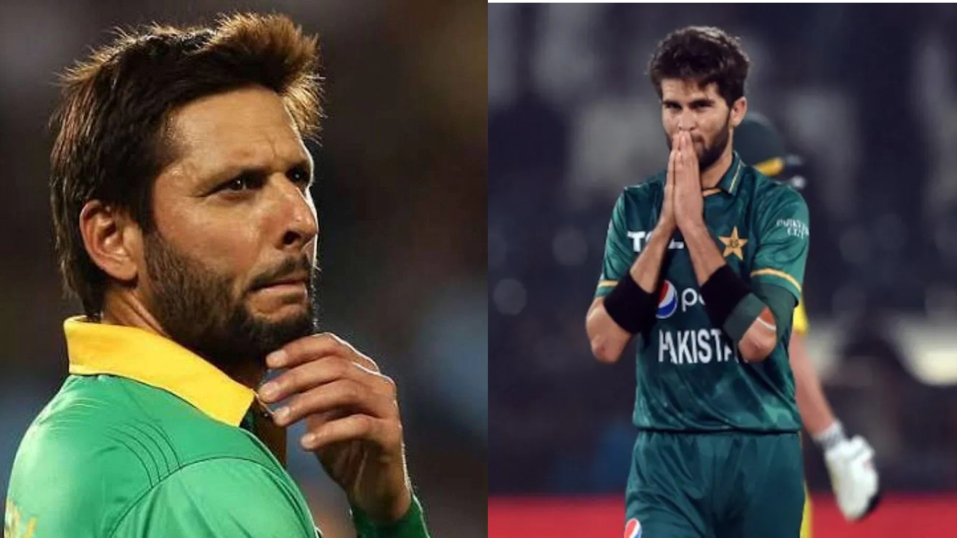 shaheen afridi and Shahid Afridi