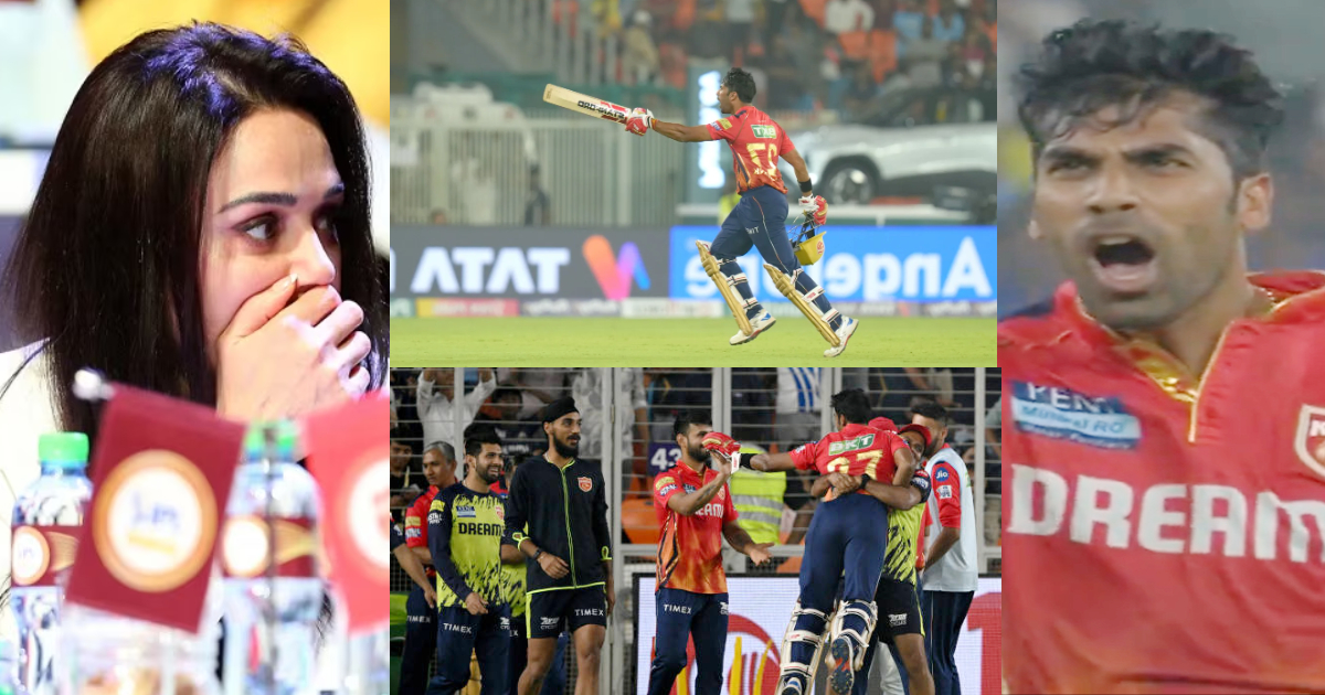 shashank singh who was bought by mistake in the IPL 2024 auction helps PBKS win the lost match again...