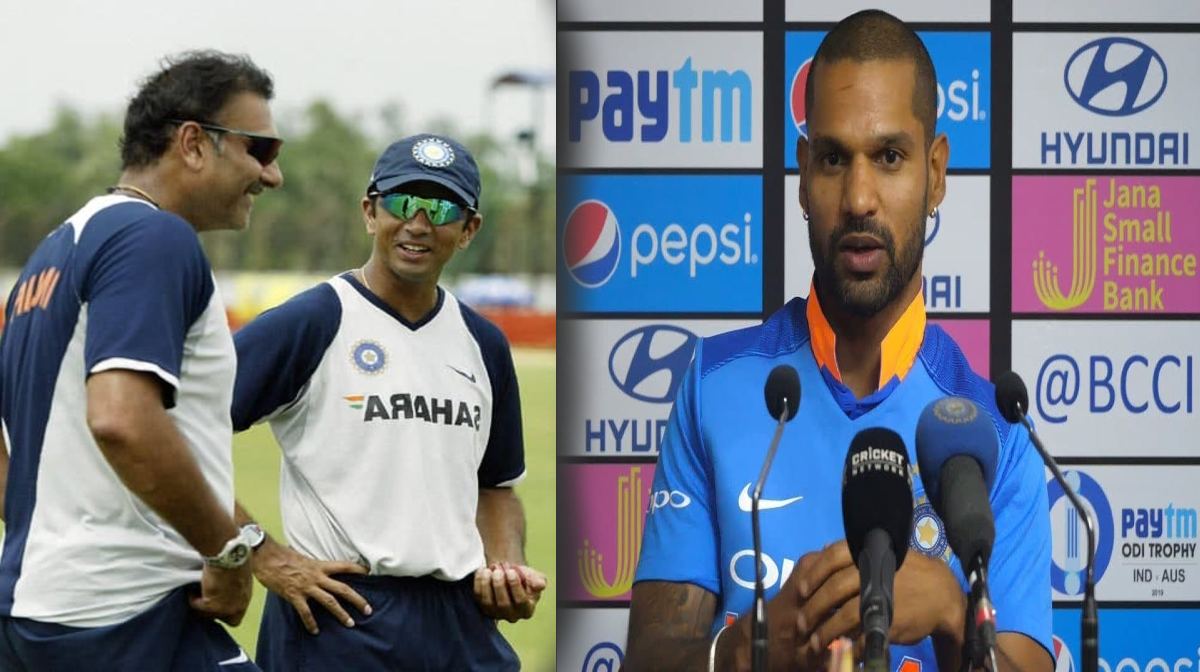 shikhar dhawan-Shastri