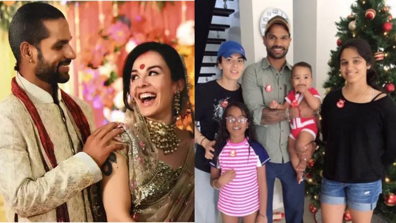 Shikhar Dhawan Family